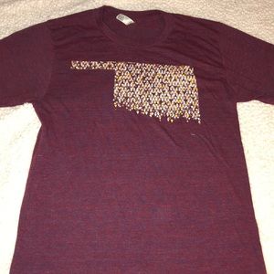 Red Oklahoma shirt